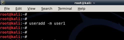 How to add remove user - Standard usernon-root - in Kali Linux - blackMORE Ops -2