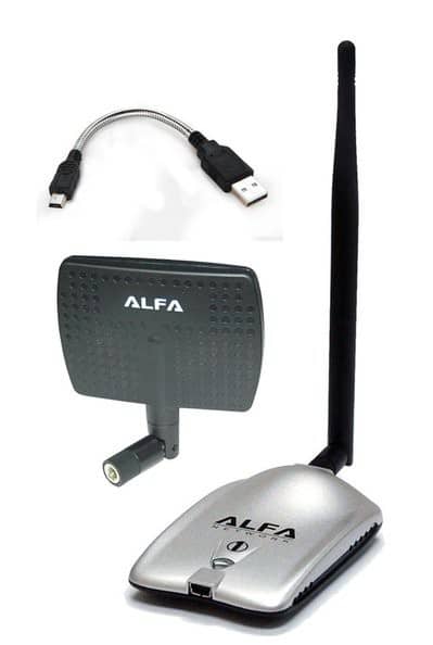 Alfa Network Awus036nhr Carte Usb Wifi B/G/N 2000Mw