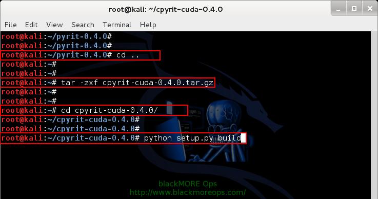 Install Proprietary Driver + kernel CUDA Pyrit on Kali Linux | Never Ending Security