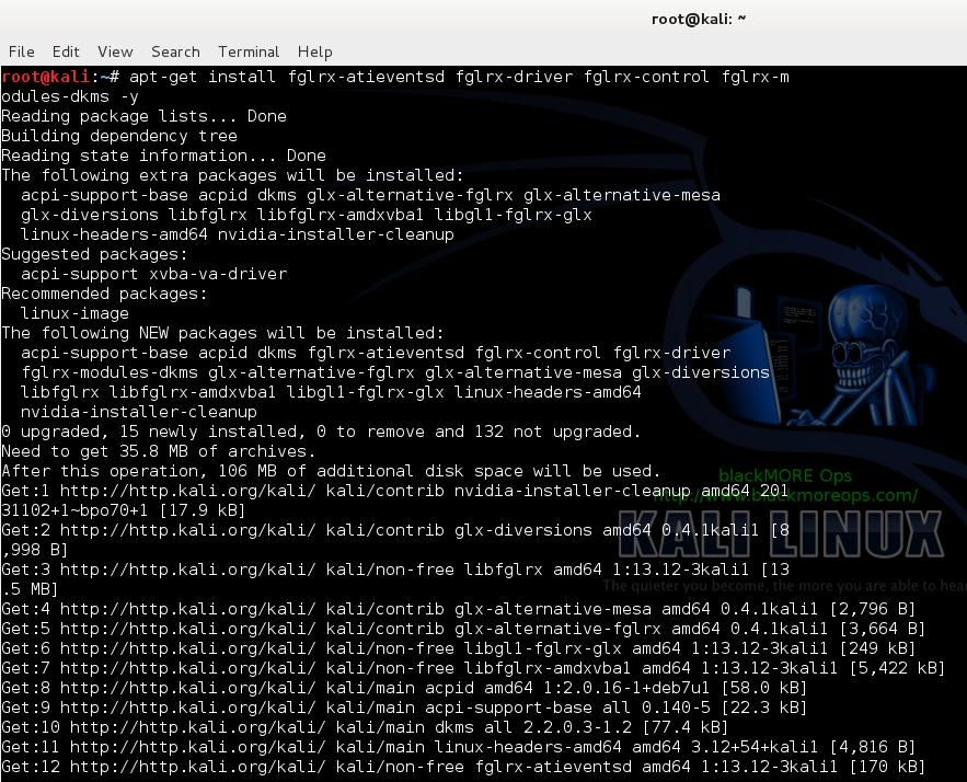 How To Install Amd Drivers Kali Linux