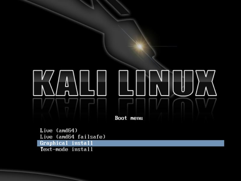 Install Choices - 2 - Installation Step failed in Kali Linux - blackMORE Ops