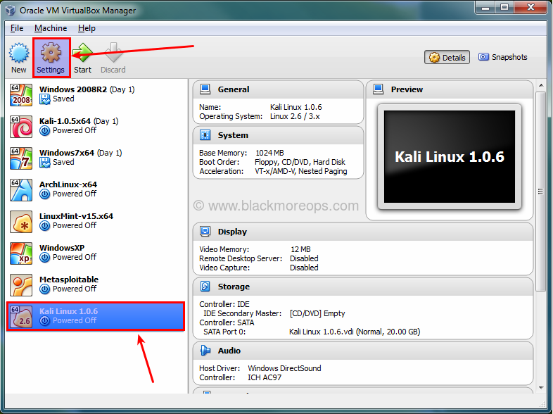A detailed guide on installing Kali Linux on VirtualBox - blackMORE Ops - (10)