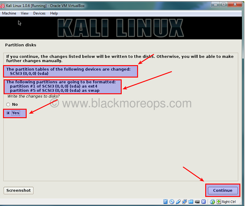 A detailed guide on installing Kali Linux on VirtualBox - blackMORE Ops - (35)