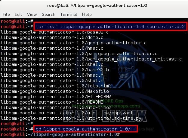 3 - Extract Google Authenticator PAM module from GoogleCode - blackMORE Ops