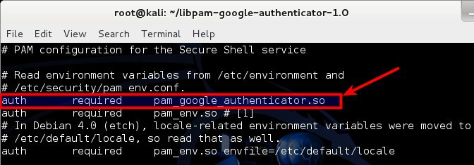 7 - Configure SSHD PAM to use Google Authenticator PAM Module - blackMORE Ops