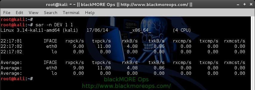 How to use sar for monitoring - sysstat sar examples and usage - blackMORE Ops - 13
