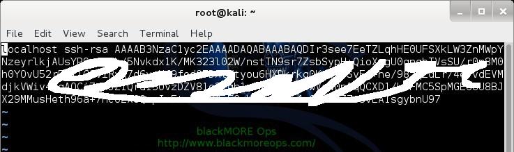 Kali Linux remote SSH - How to configure openSSH server - blackMORE Ops -122
