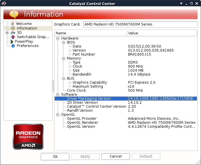 Install AMD ATI proprietary fglrx driver in Solydxk Linux - SolydXK -amdccle - blackMORE Ops -2