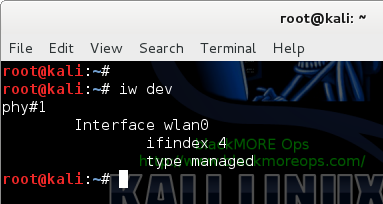 Connect to WiFi network in Linux from command line - Find WiFi adapters - blackMORE Ops-1