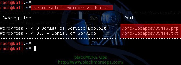 wordpress-40-denial-of-service-proof-of-concept-explained - blackMORE Ops - 2