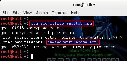 Decrypting files with password in Linux - blackMORE Ops - 2