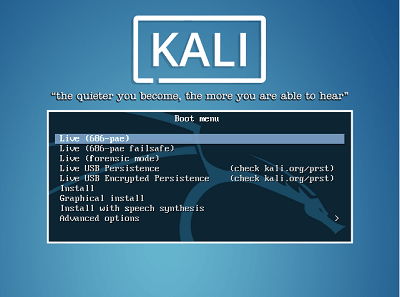 Create Kali Bootable Installer USB Drive in Windows 10 - blackMORE Ops - 14