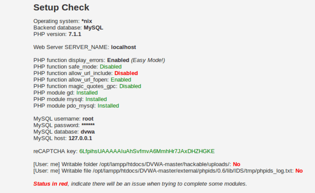 Configure your web application pentesting lab - 24