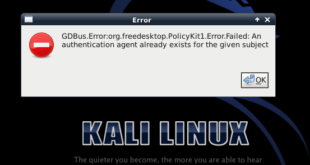 GDBus.Error:org.freedesktop.PolicyKit1.Error.Failed - blackMORE Ops