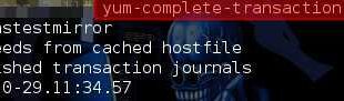 Fixing There are unfinished transactions remaining. You might consider running yum-complete-transaction first to finish them in CentOS - blackMORE Ops - 3