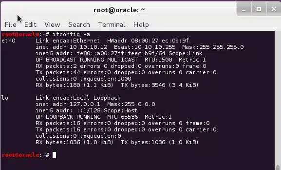 how to set ip address for eth0 in linux