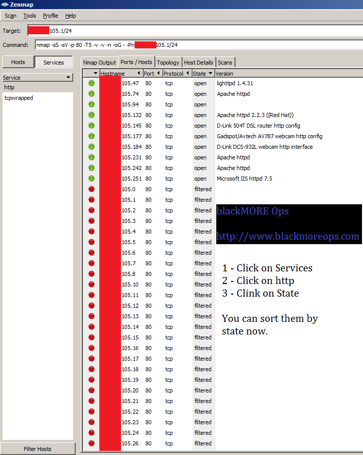 Remote Router Hack - Hack ADSL router using NMAP - blackMORE Ops - 5