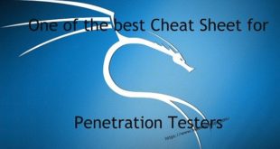 Kali Linux Cheat Sheet for Penetration Testers - blackMORE Ops - 1