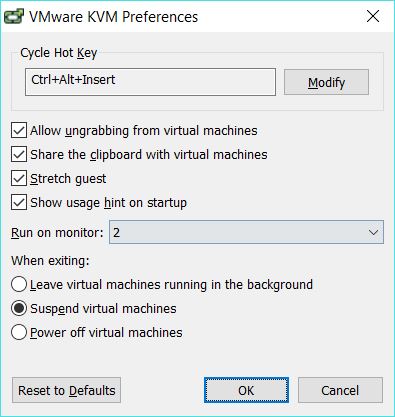 Kvm disabled