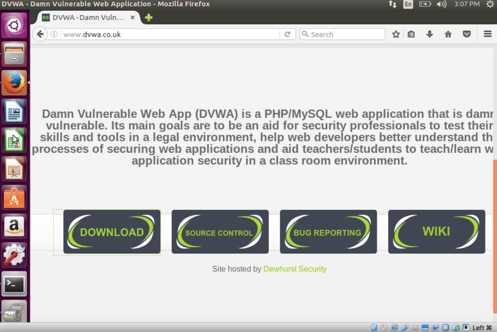 download damn vulnerable linux