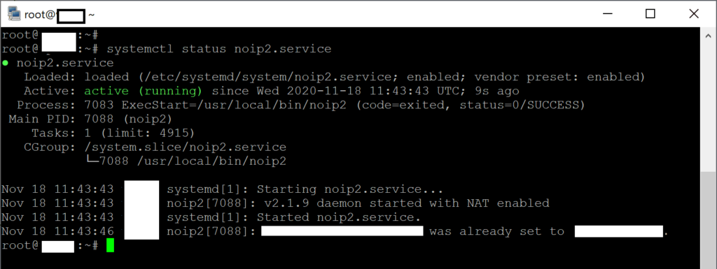 How to install the noip2 on Ubuntu and run via systemd systemctl (noIP Dynamic Update Client)