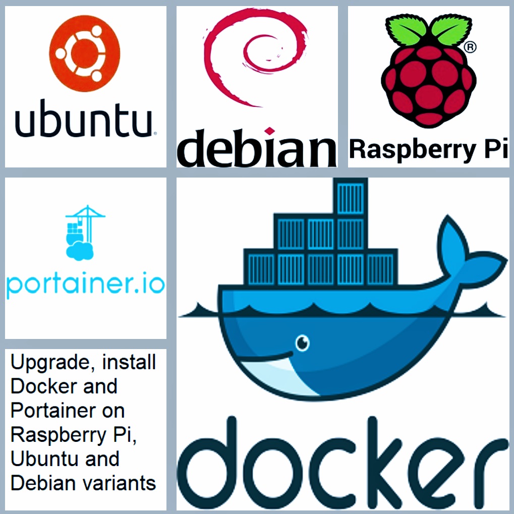 Install Docker and Portainer on Raspberry Pi, Ubuntu and Debian variants