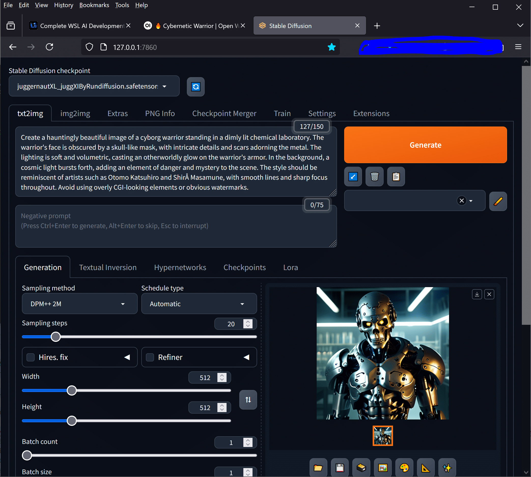 Images from Browser