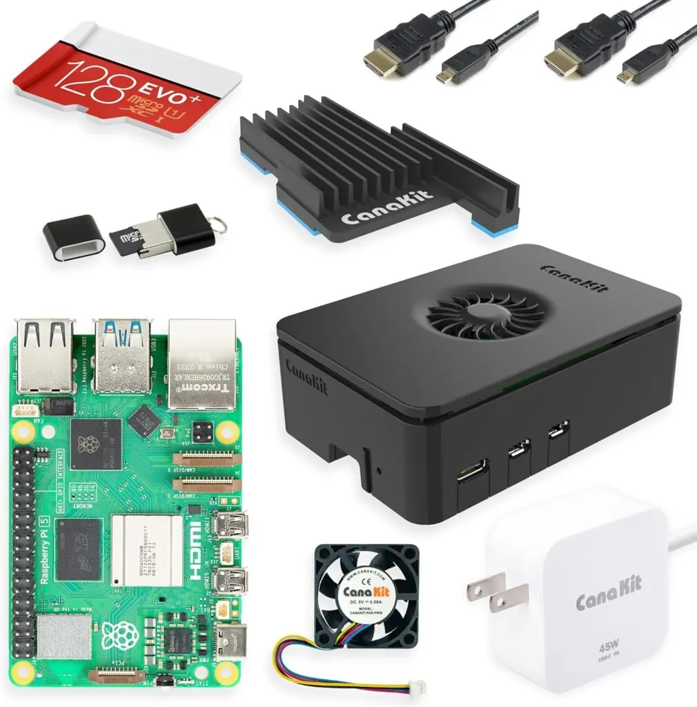 Raspberry Pi 5 Starter Kit PRO - (128GB Edition) (8GB RAM)
